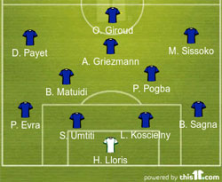 Compo France Islande